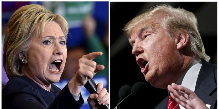 Seçime saatler kala ABD'de anketler Hillary Clinton'ı gösteriyor