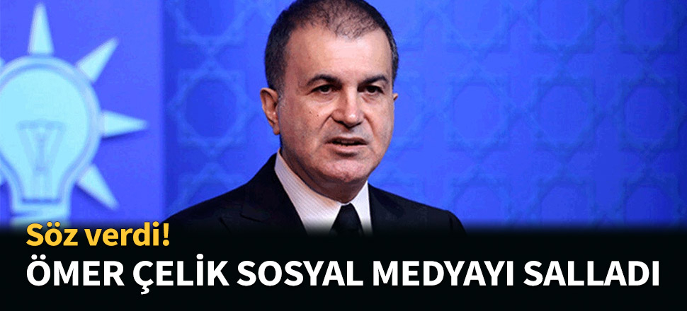 Ömer Çelik'ten Çukurovalı gençlere destek sözü...