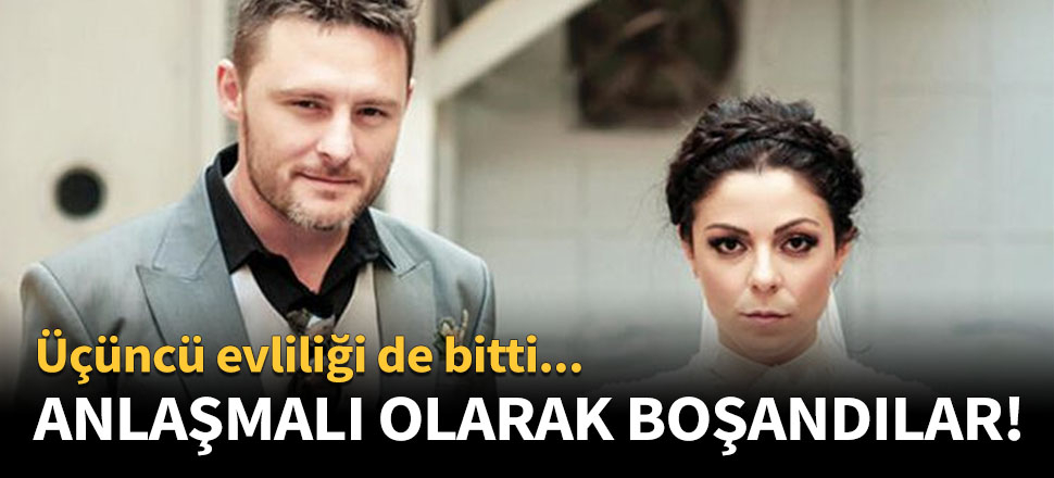 Ünlü çift anlaşmalı olarak boşandı!
