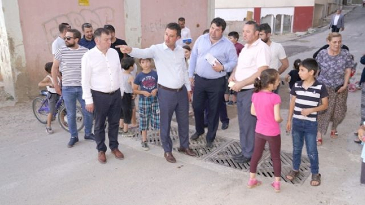 Tekirdağ'da Başkan Ahmet Sarıkurt Cemaliye Mahallesi sakinleriyle buluştu