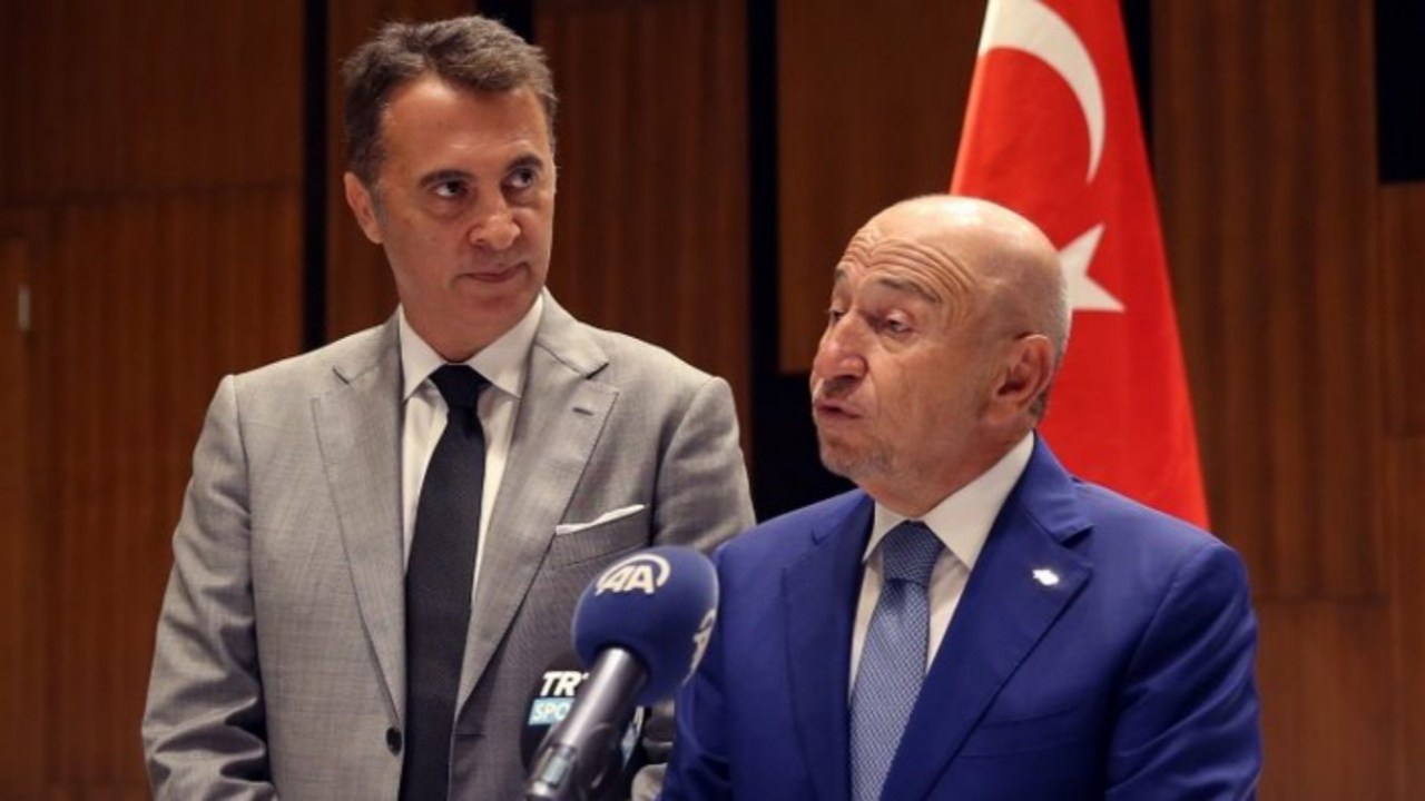 Nihat Özdemir ve Fikret Orman'dan basın toplantısı