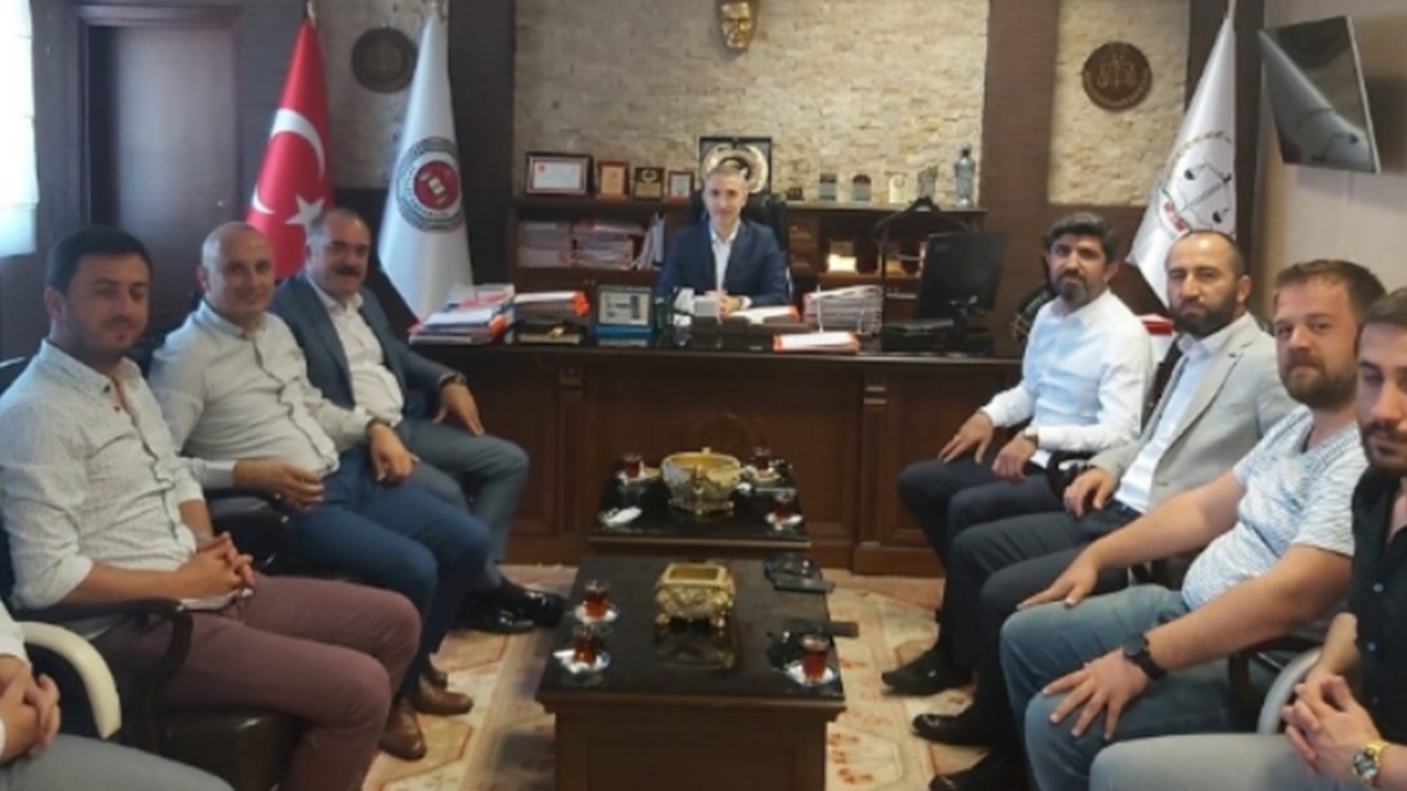 Düzce'de MÜSİAD’dan Başsavcı Sedat Çelik’e ziyaret