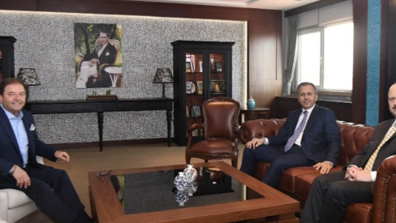 İstanbul'da Vali Ali Yerlikaya’dan Başkan Ali Kılıç’a ziyaret