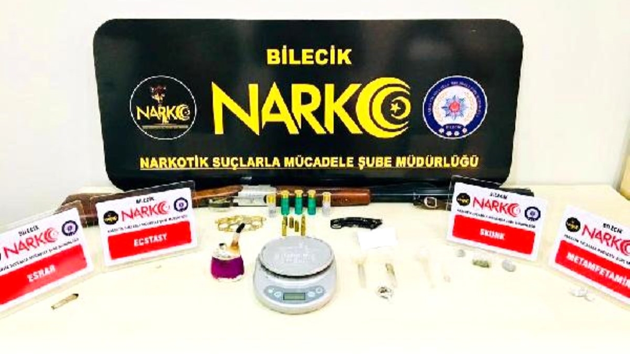 Bilecik’te uyuşturucu baskını: 7 gözaltı
