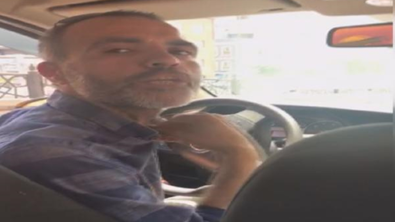 Kadın yolcuyu indirmeye çalıştı