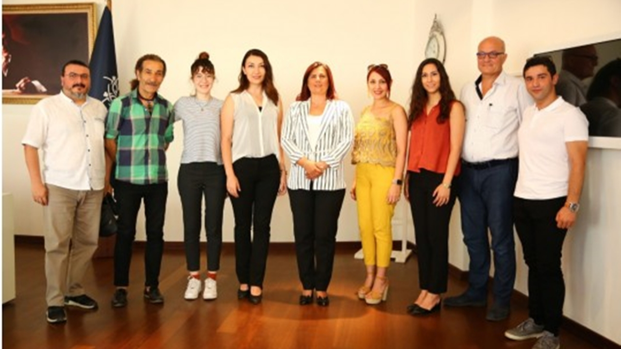 Aydın'da mimarlardan Başkan Özlem Çerçioğlu’na ziyaret