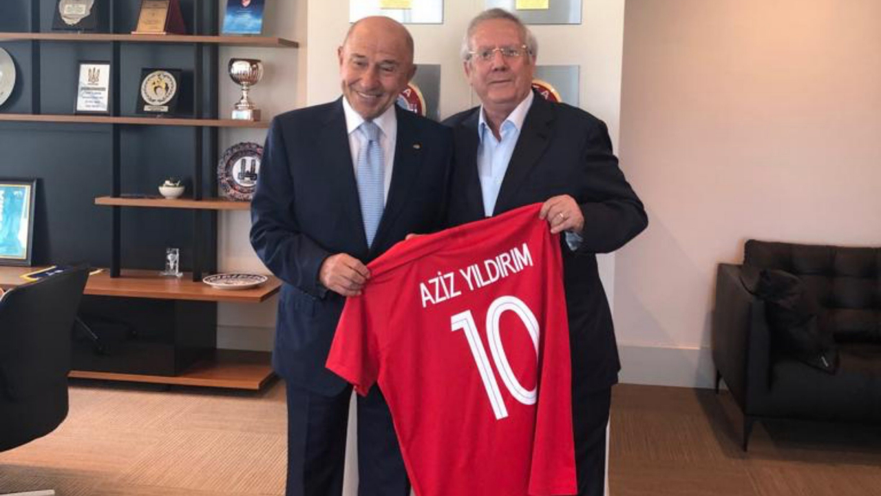 Aziz Yıldırım'dan Nihat Özdemir'e ziyaret!
