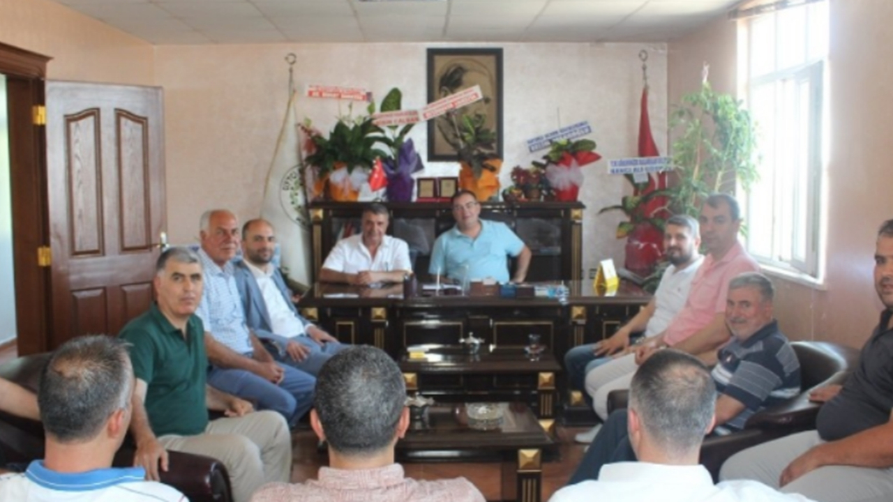 Kilis'te ÇMKM Başkanı Mehmet Kara’ya Başkan Mehmet Abdi Bulut’dan hayırlı olsun ziyareti
