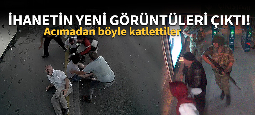 İhanetin yeni görüntüleri ortaya çıktı!