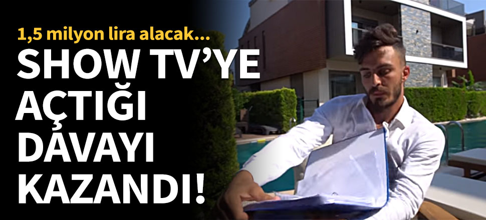 Ünlü YouTuber Show TV'ye açtığı davayı kazandı!