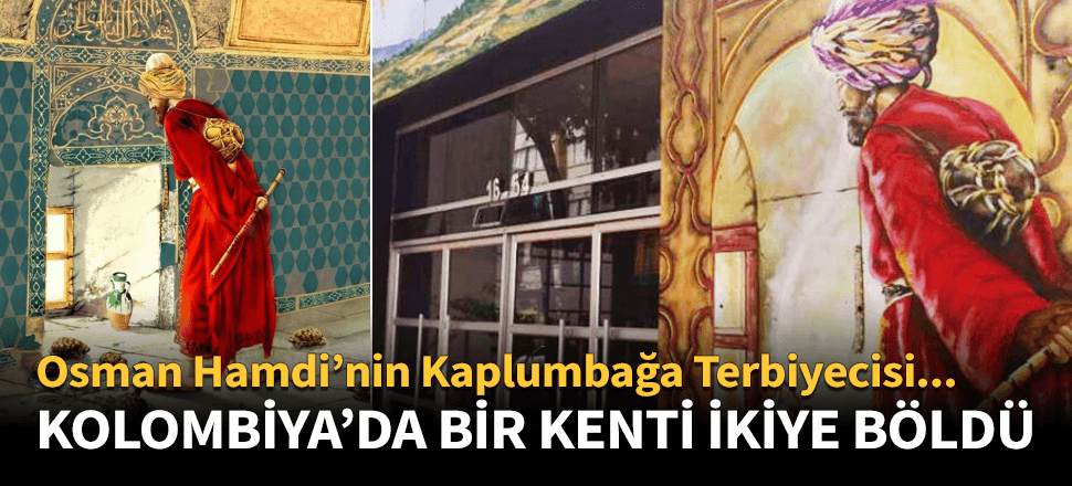 Kaplumbağa terbiyecisi bir kenti ikiye böldü!