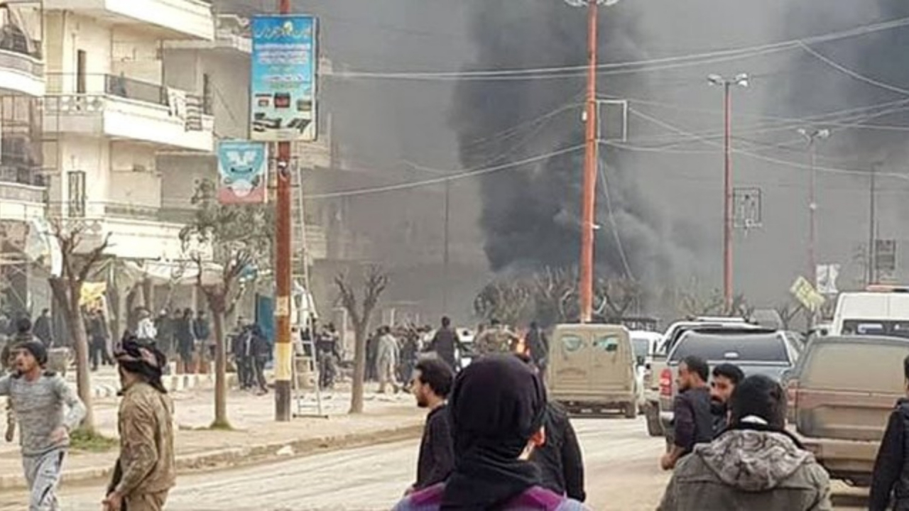 Afrin'de patlama: 8 ölü, 35 yaralı!
