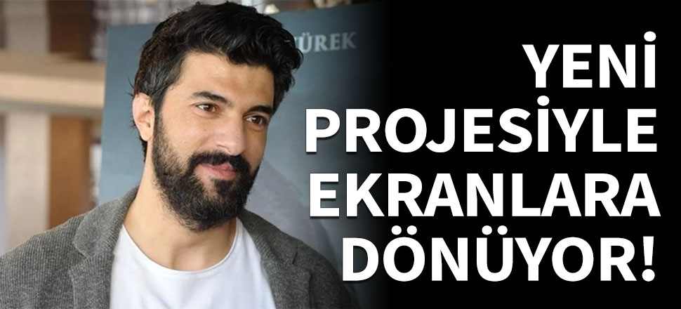 Engin Akyürek yeni projesiyle ekranlara dönüyor!
