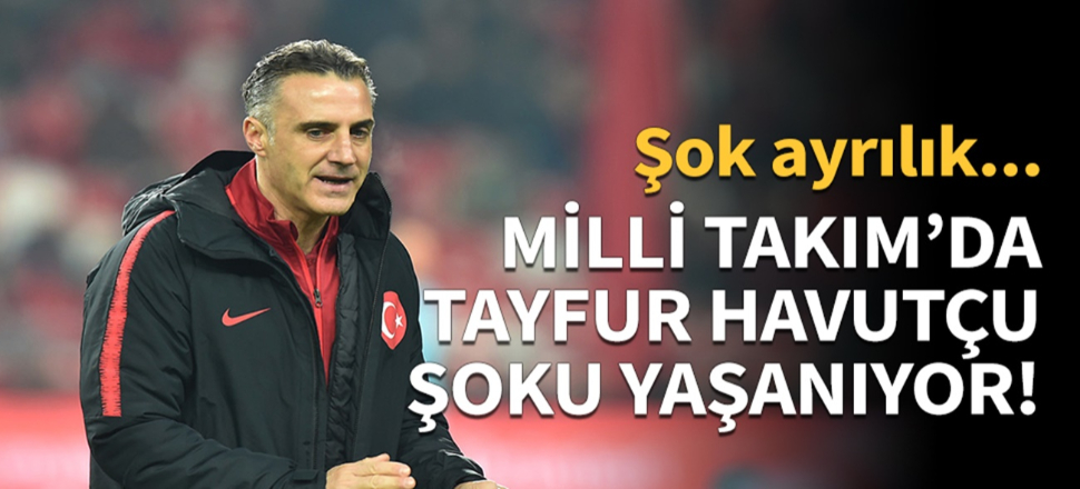 Milli Takım'da Tayfur Havutçu istifa etti!