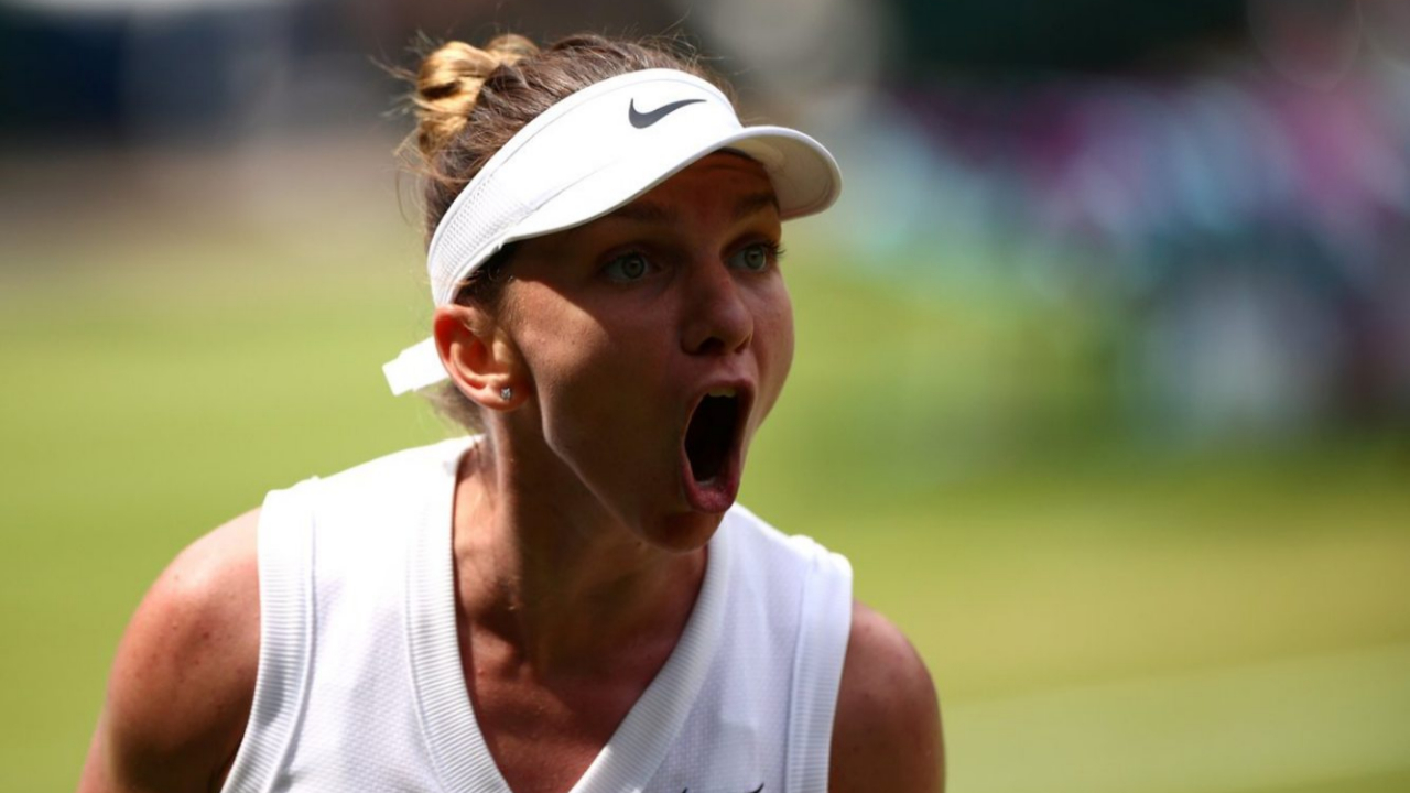 Wimbledon'da Simona Halep finale yükseldi!