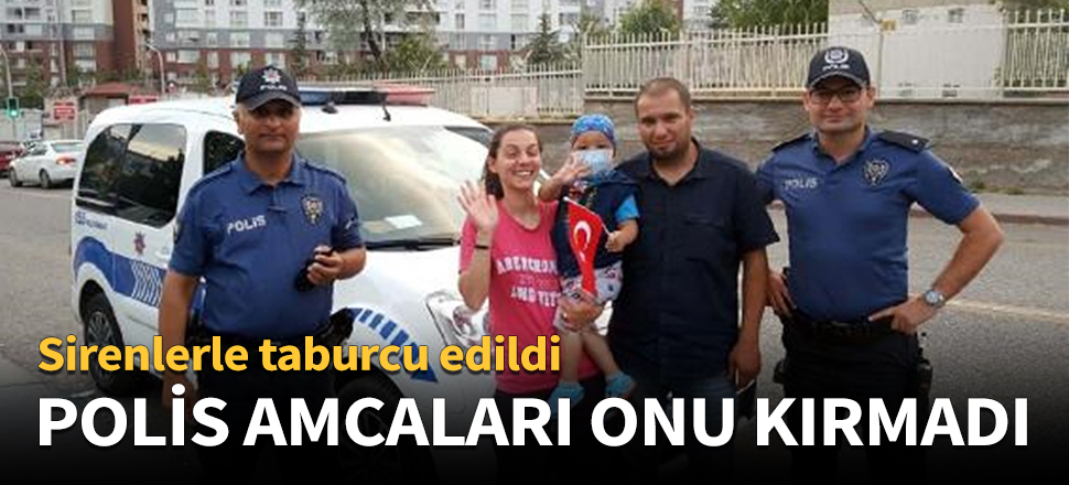 Polis amcaları onu kırmadı