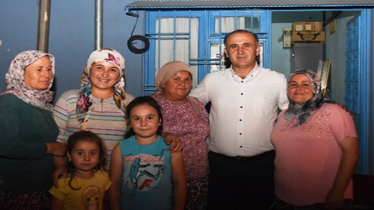 Aydın'da Başkan Aytekin Kaya, mahalle ziyaretlerine devam ediyor