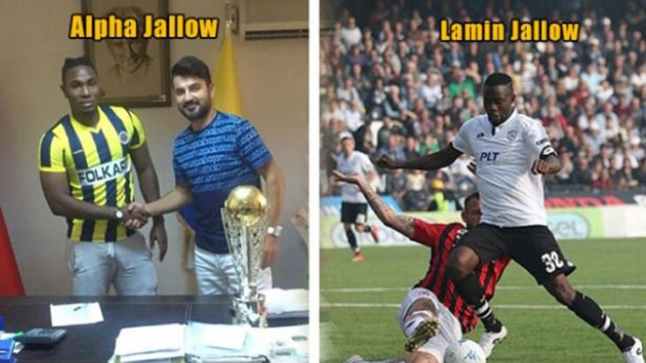 Yanlış futbolcu transfer edilmiş!