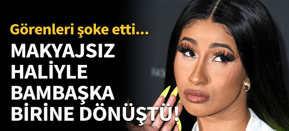 Dünyaca ünlü rapçinin makyajsız hali görenleri şoke etti!