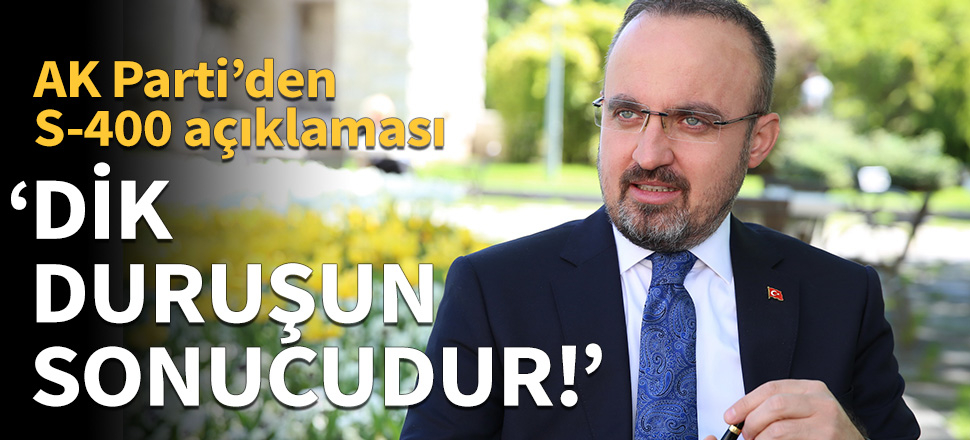 "Dik duruşunun ve kararlılığının bir sonucudur"