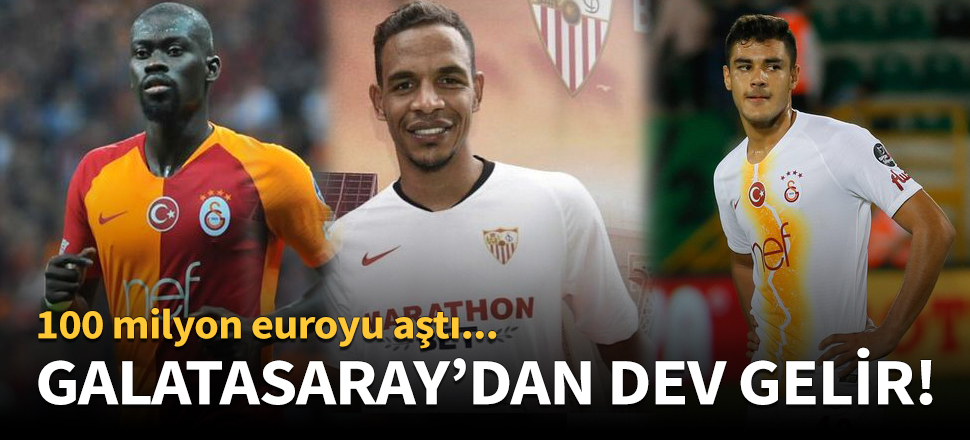 Galatasaray'dan dev gelir!