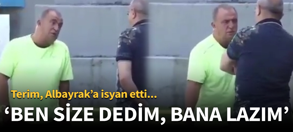 Terim ile Albayrak arasında soğuk rüzgarlar!
