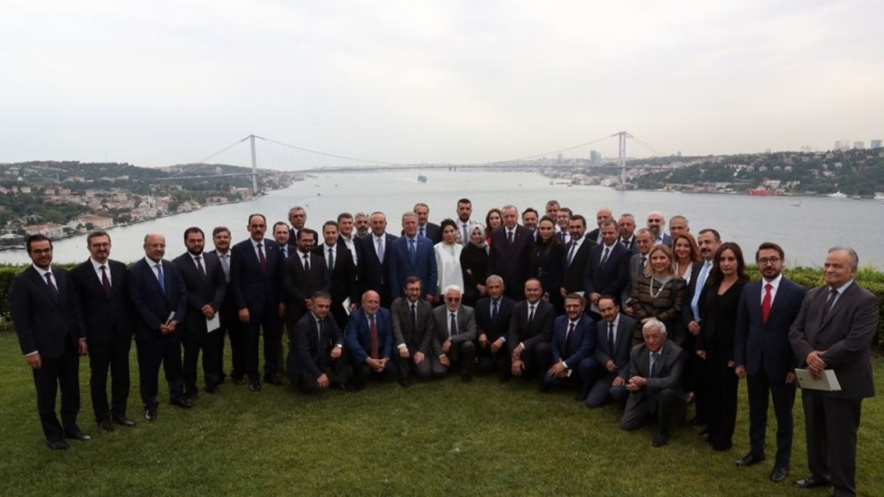 Cumhurbaşkanı Erdoğan genel yayın yönetmenleriyle bir araya geldi!