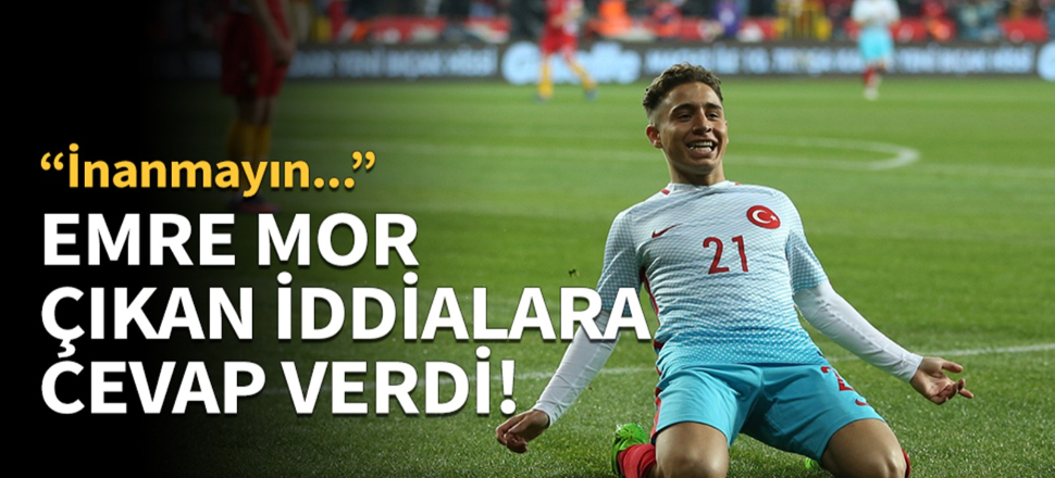 Emre Mor'dan iddialara cevap geldi!