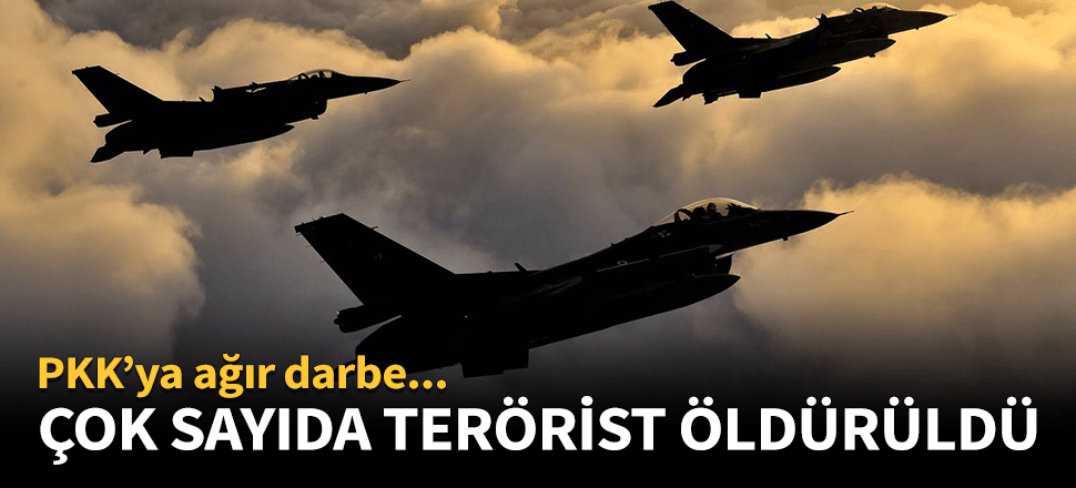PKK'ya Irak'ın kuzeyinde ağır darbe!