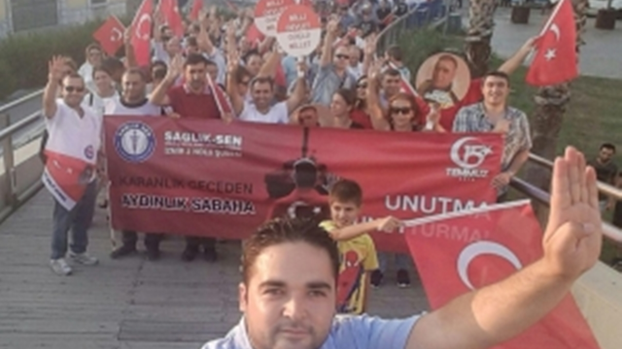 İzmir'de Ekrem Özdemir: "Hain darbe girişimini unutmadık, unutturmayacağız"