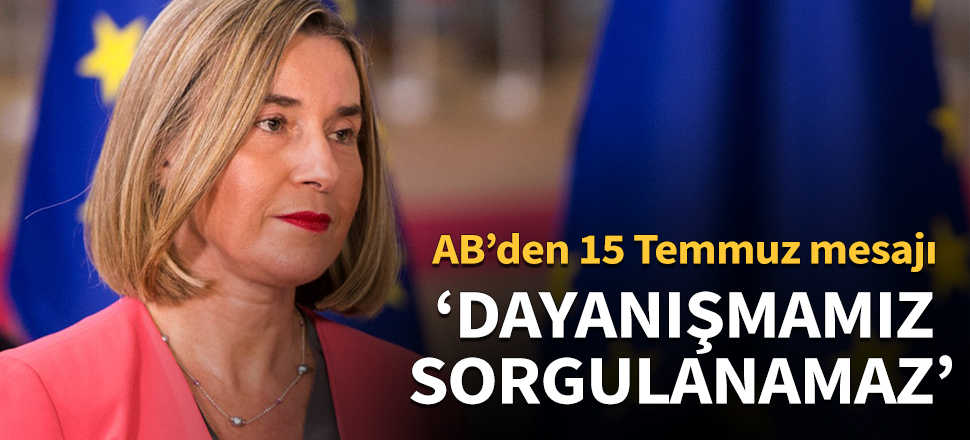 "Türk halkıyla dayanışmamız sorgulanamaz!"