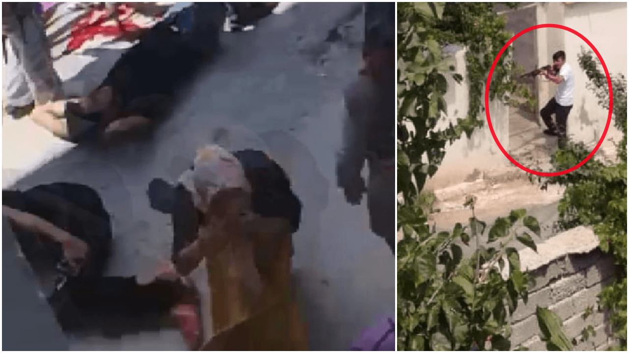 17 yaşındaki gencin dehşet saçtığı anlar ortaya çıktı...