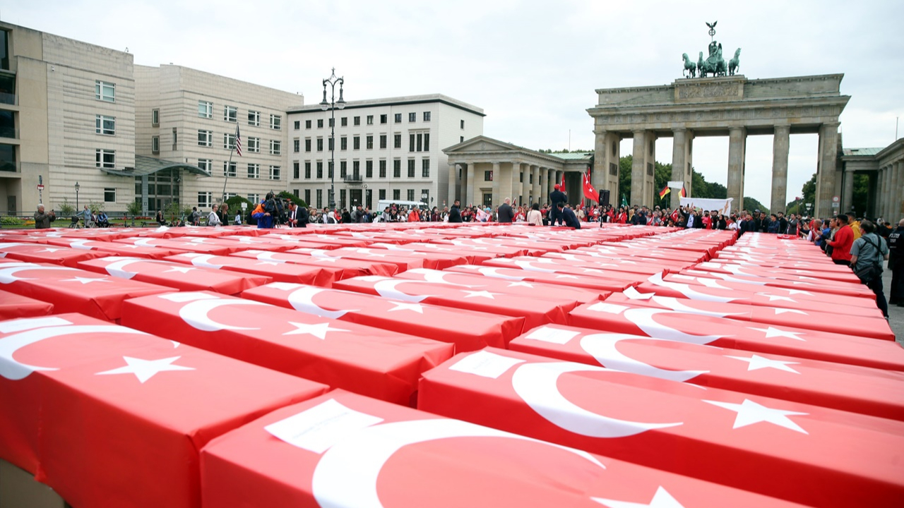Berlin'de 15 Temmuz anması...