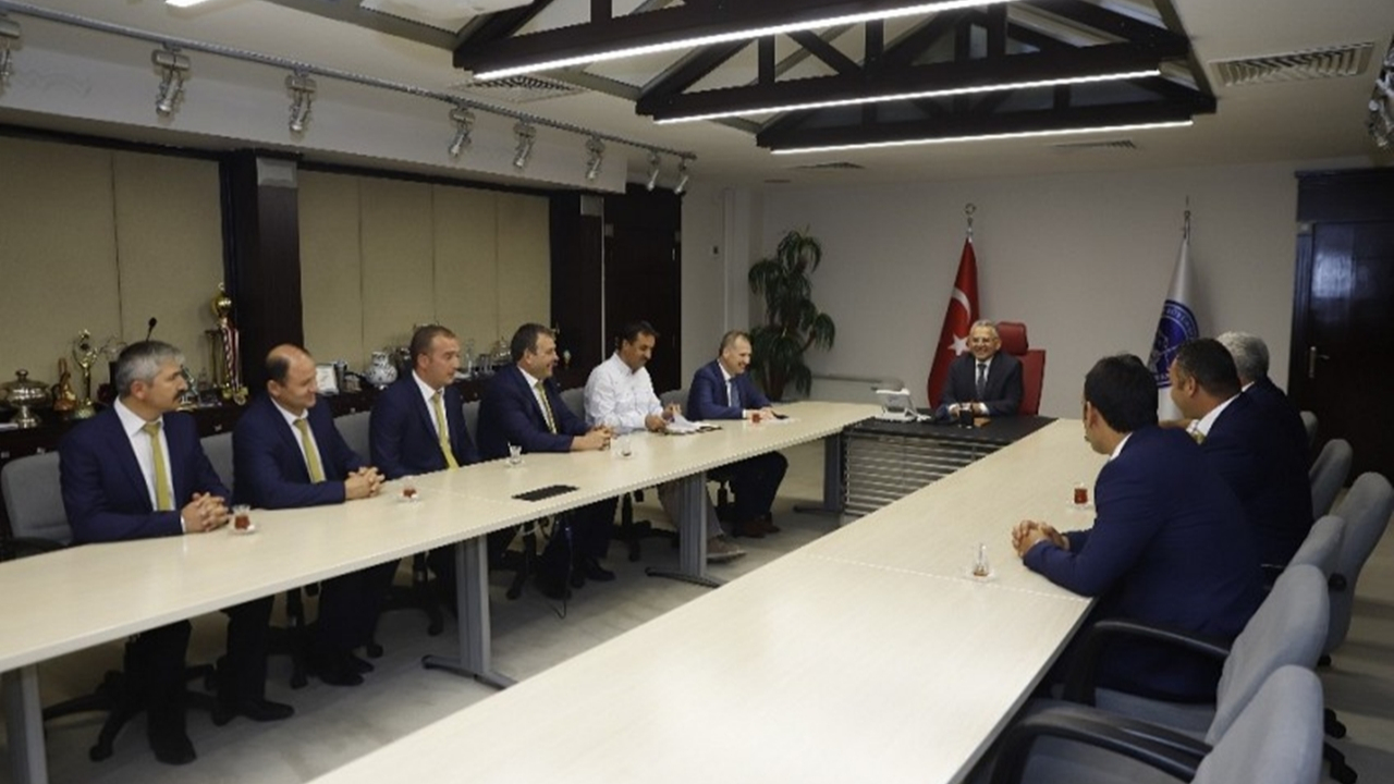 Kayseri'de Başkan Memduh Büyükkılıç: "Kayseri olarak şanslı ve avantajlıyız"