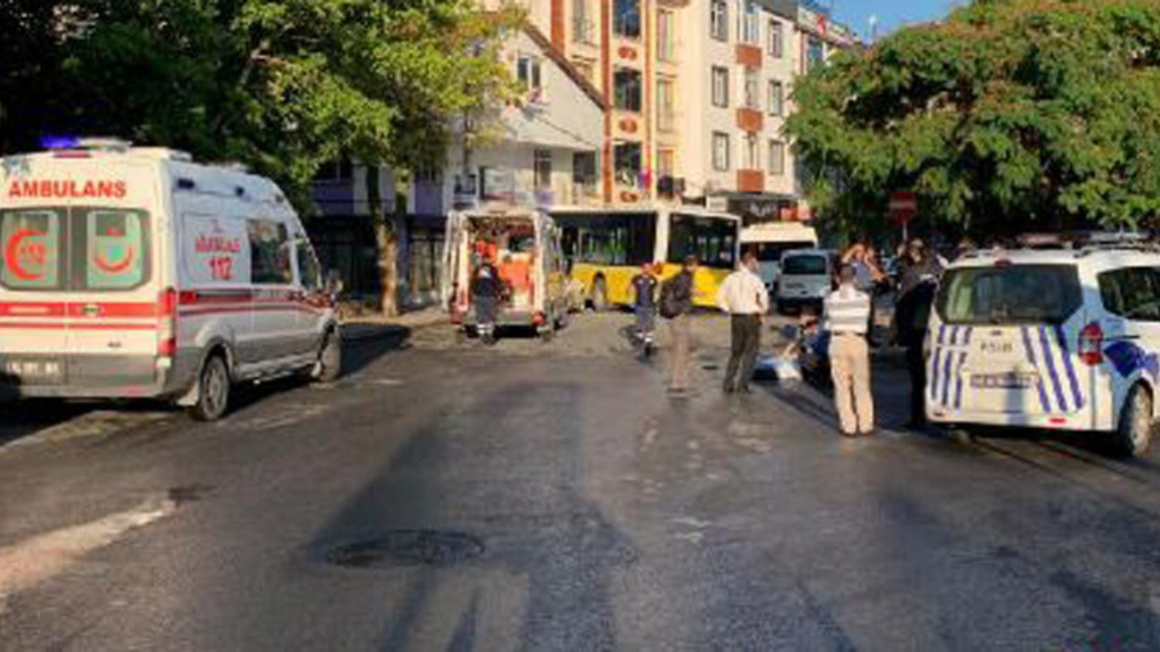 Halk otobüsü 2 minibüse çarpıp dükkana girdi!