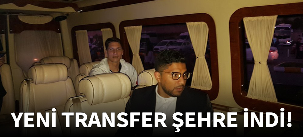 Trabzonspor'un yeni transferi şehre indi!