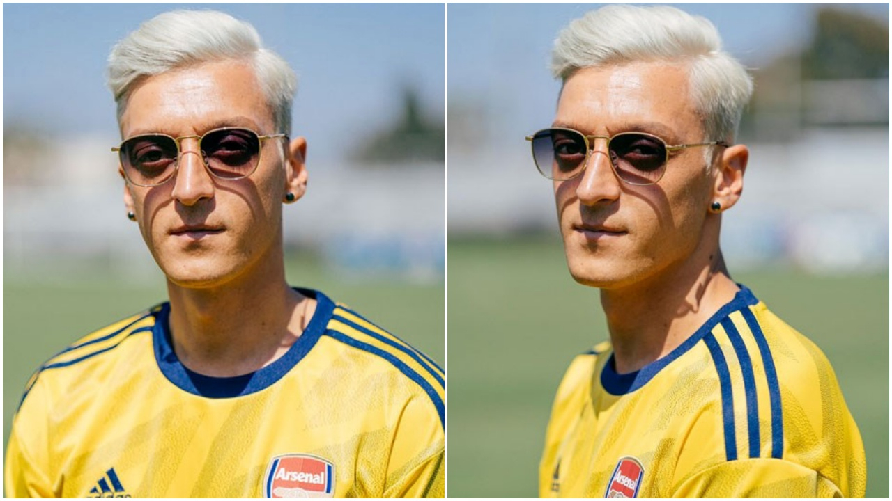 Mesut Özil yeni imajıyla dalga konusu oldu!