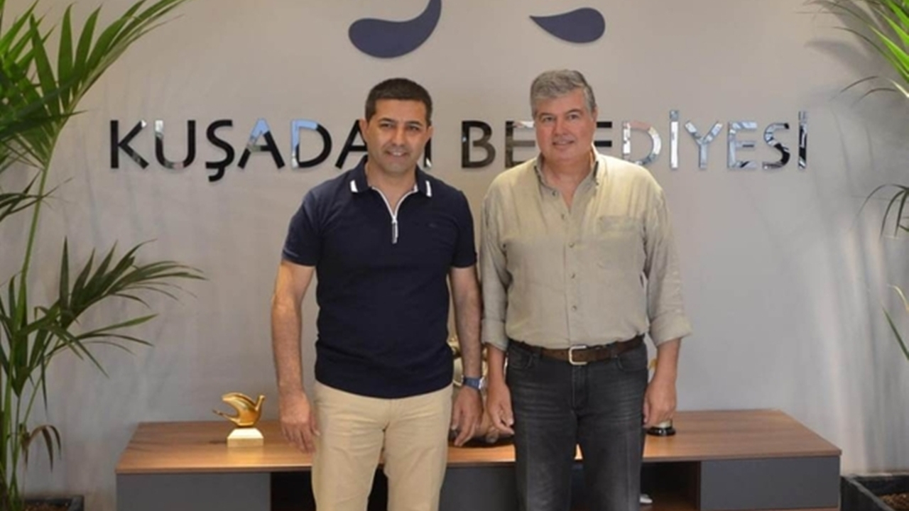 Aydın'da Fuat Akdoğan’dan Başkan Ömer Günel’e tebrik ziyareti