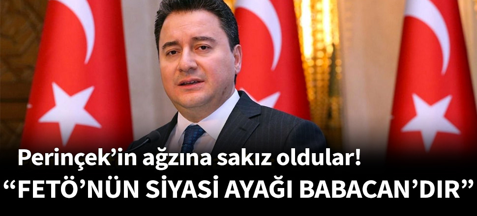 "FETÖ'nün siyasi ayağı Ali Babacan'dır!"