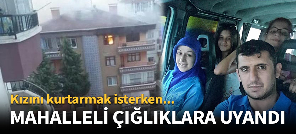 Mahalleli çığlıklarına uyandı!