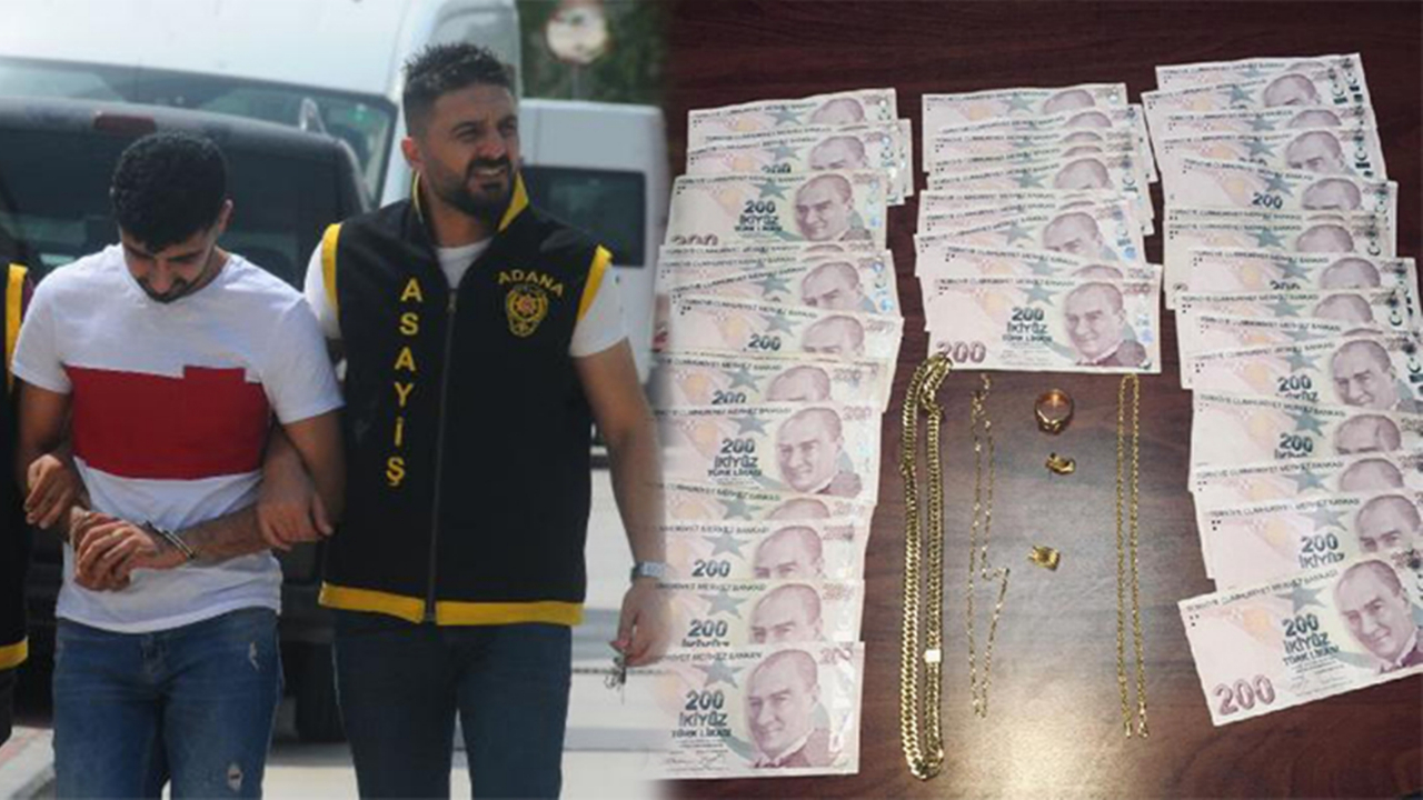 Misafir gittiği evi soydu