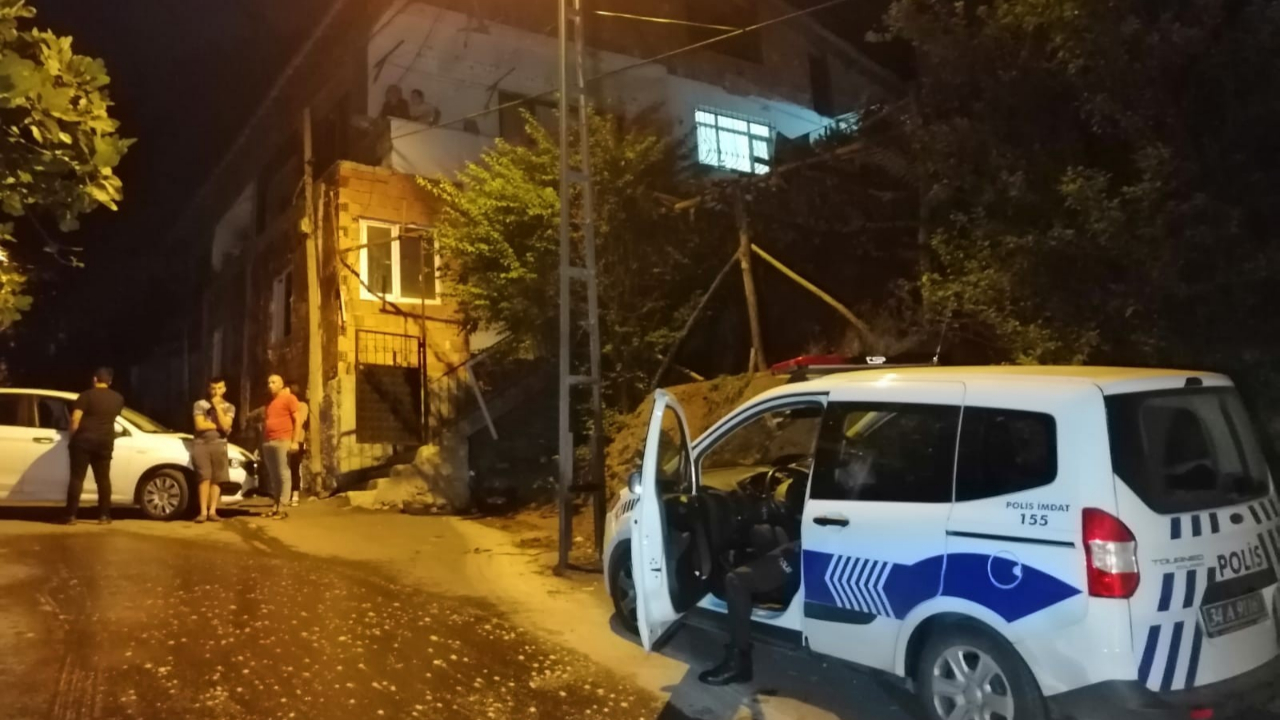 Binayı yakıp kaçtılar