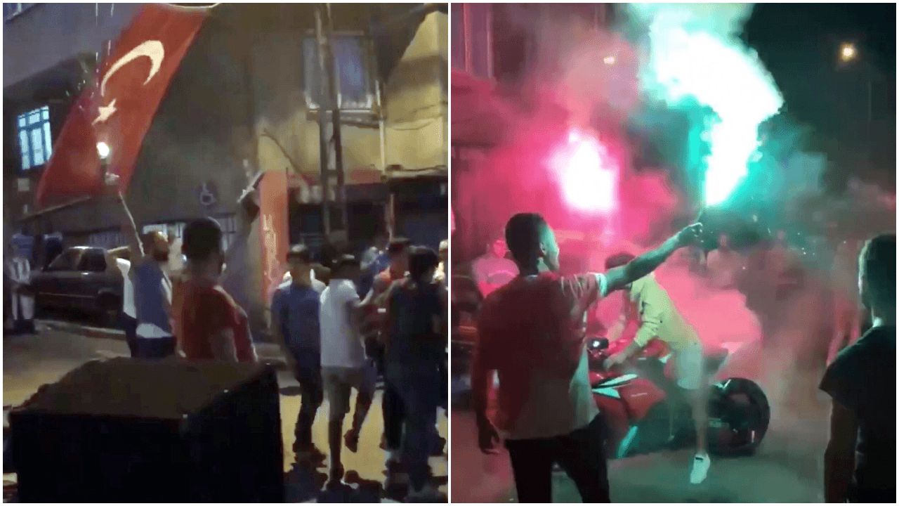 Ateş açtılar, yol kesip terör estirdiler!