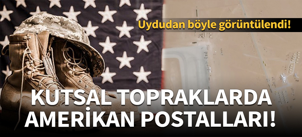 Kutsal topraklarda Amerikan postalları!