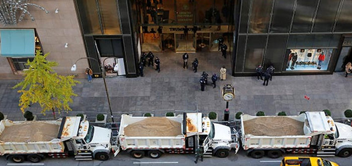 New York'taki Trump Tower çevresinde güvenlik önlemleri