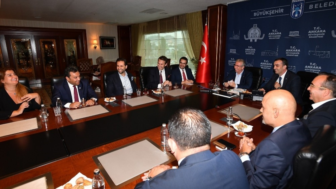 Ankara'da İş dünyasından Başkan Mansur Yavaş’a ziyaretler devam ediyor