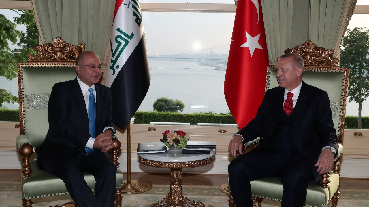 Irak Cumhurbaşkanı Salih, Cumhurbaşkanı Erdoğan'a taziyelerini iletti!
