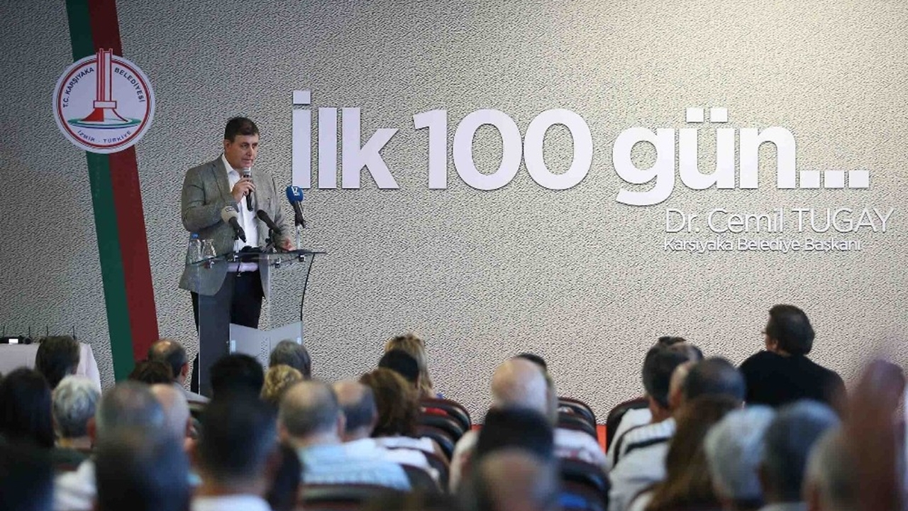 İzmir'de Başkan Cemil Tugay’dan “ilk 100 gün” raporu