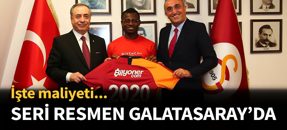 Galatasaray Seri transferini resmen duyurdu!