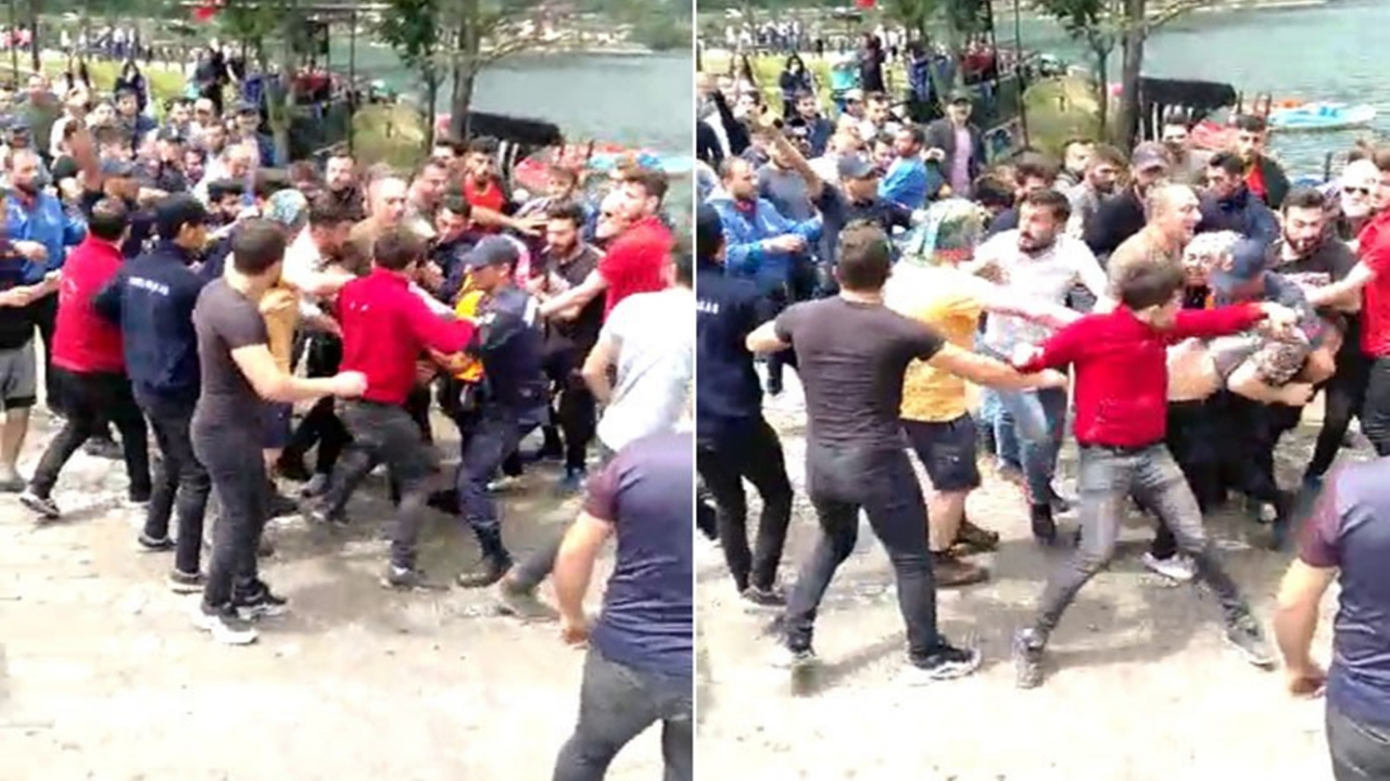 Linçten jandarma ekipleri kurtardı